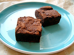 Chocolate truffle brownies